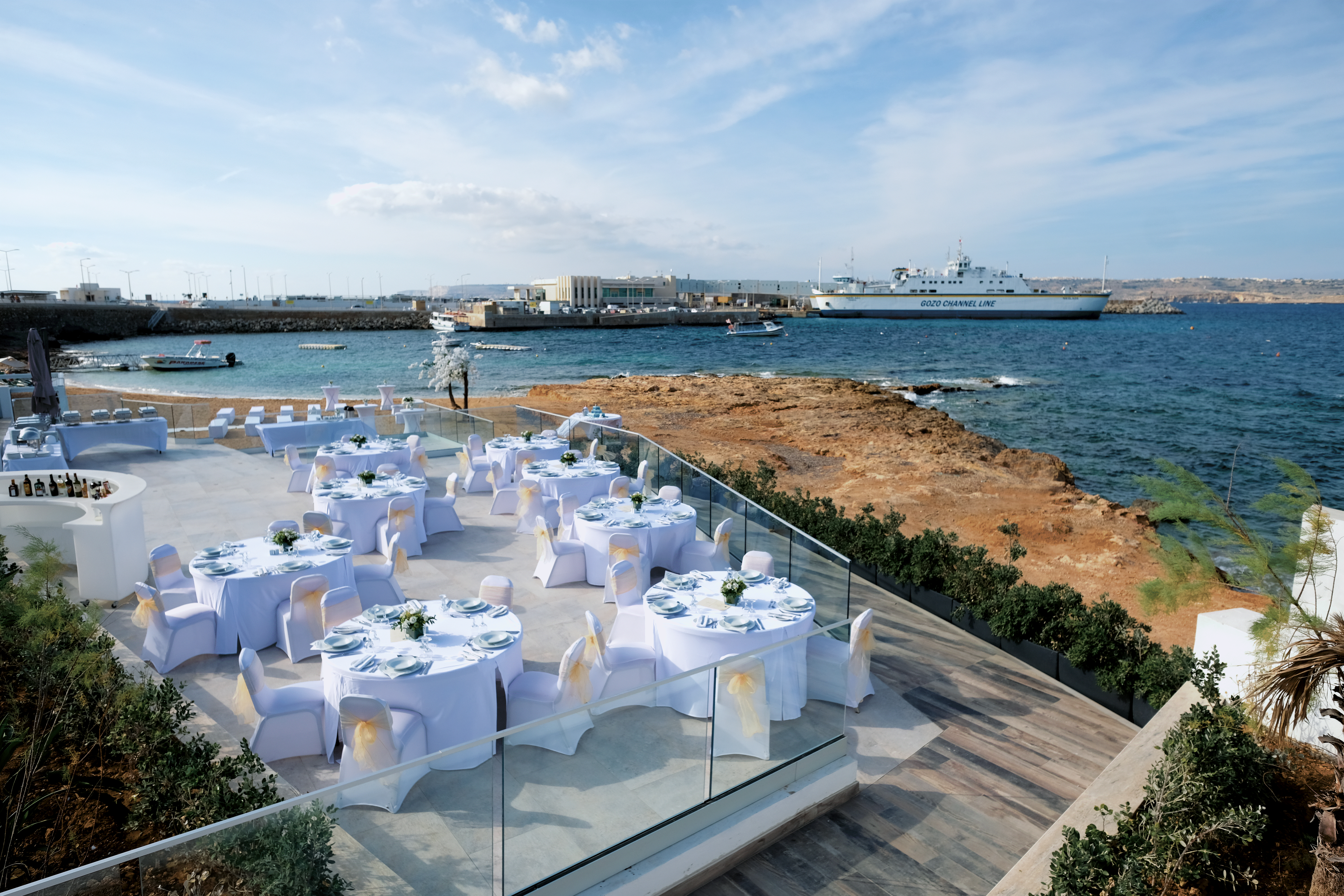 Beach wedding, porto lounge, beach wedding malta, beach venue, beach venue malta